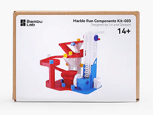 Componentes de Corrida de Mármore - Impressora 3D Bambu Lab