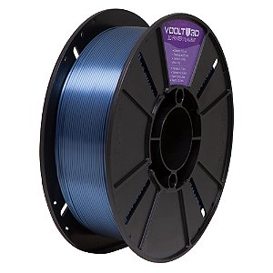 Filamento Voolt PLA Azul Titanium V-Silk 1kg