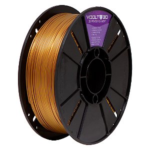 Filamento Voolt PLA Ouro Metalizado  1kg
