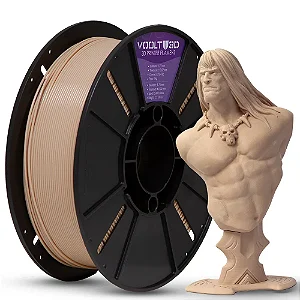 Filamento Voolt PLA Bege Caucasiano