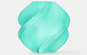 Refil Filamento Bambu Lab PETG Translucido Verde Azulado 1KG 1.75MM