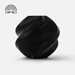 Refil Bambu Lab Filamento PLA Fosco Preto 1KG 1.75MM