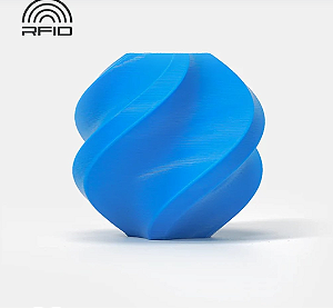 Refil Filamento Bambu Lab PLA Azul Ciano 1KG 1.75MM
