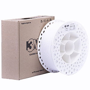 Filamento PLA+ Matte 3NMax 1.75mm 1Kg Branco