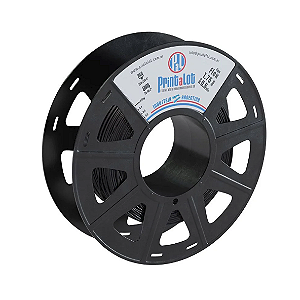 Filamento TPU Flexível Preto 1,75m 500g PrintaLot
