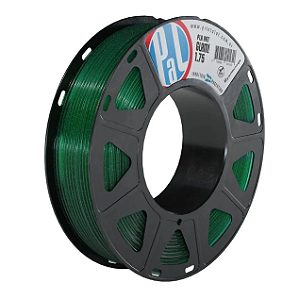 Filamento PLA Art Glam Verde Translúcido 1,75mm 250g PrintaLot
