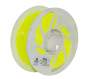 Filamento PLA DynaLabs 1.75mm 1Kg Amarelo Fluo