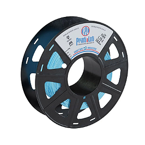 Filamento TPU Flexível Azul Celeste 1,75mm 500g Printalot