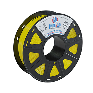Filamento PETG Amarelo Translúcido 1,75mm 1Kg PrintaLot