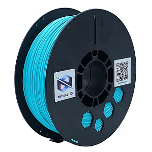 Filamento National Pla Max High Speed Azul Tifany 1kg 1,75mm