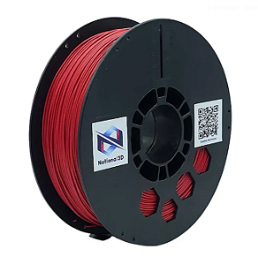 Filamento National Pla Max High Speed Vermelho 1kg 1,75mm