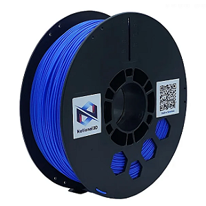 Filamento National Pla Max High Speed Azul Perolado 1kg 1,75mm