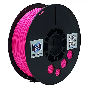 Filamento National Pla Max High Speed Rosa Perolado 1kg 1,75mm