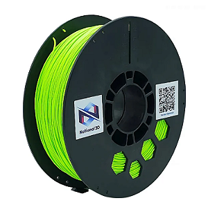 Filamento National Pla Max High Speed Verde Citrico 1kg 1,75mm