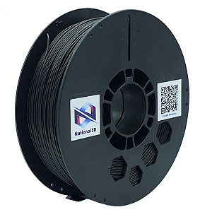Filamento National PLA Max High Speed Preto 1kg 1,75mm