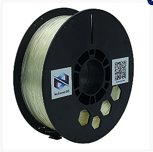 Filamento National PLA Max High Speed Natural 1kg 1,75mm