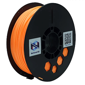 Filamento National PLA Max High Speed Laranja Claro 1kg 1,75mm