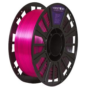 Filamento Voolt PLA Duo Color Shadow Rosa e Preto V-Silk - 1kg