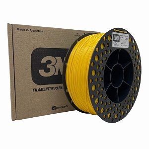 Filamento PLA 3N3 1.75mm 1KG Amarelo