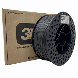 Filamento PLA 3N3 1.75mm 1KG Cinza Escuro