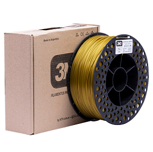 Filamento PLA 3N3 1.75mm 1KG Ouro