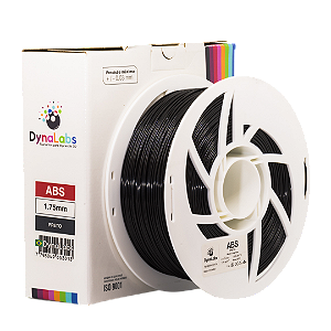Filamento ABS DynaLabs 1.75mm 1Kg Preto