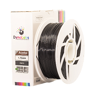 Filamento Acetal-POM DynaLabs 1.75mm 1Kg Preto