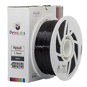 Filamento Nylon6 DynaLabs 1.75mm 1Kg Preto