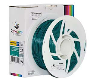Filamento PLA Boutique DynaLabs 1.75mm 1Kg Verde Esmeralda
