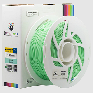 Filamento PLA Boutique DynaLabs 1.75mm 1Kg Verde Caribe