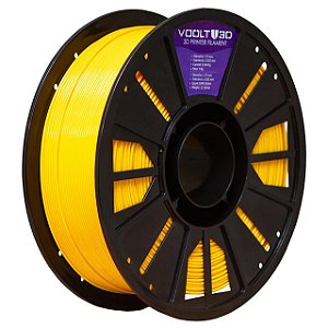 Filamento Voolt PETG HF Amarelo 1kg