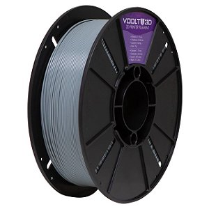Filamento Voolt PLA Cinza Claro Velvet 1Kg
