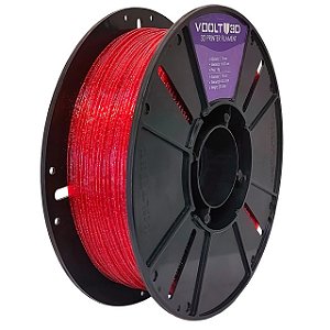 Filamento Voolt Pla Cosmos Vermelho Marte 1kg