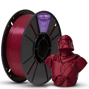 Filamento Voolt PLA Vermelho Marsala Solido - 1kg