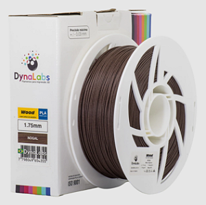 Filamento PLA WOOD DynaLabs 1.75mm 1Kg Nogal