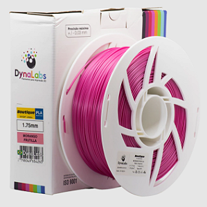 Filamento PLA Boutique DynaLabs 1.75mm 1Kg Morango Frutilla
