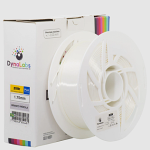 Filamento PLA SILK DynaLabs 1.75mm 1Kg Perola