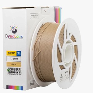 Filamento PLA WOOD DynaLabs 1.75mm 1Kg Pinus