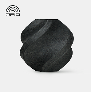 Filamento Bambu Lab ABS Preto C/ Carretel Reutilizável 1KG 1.75MM