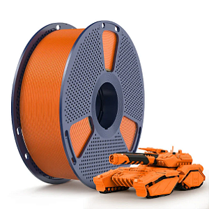 Filamento Sunlu PLA Clássico Laranja Vibrante 1.75mm 1KG