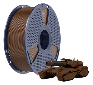 Filamento Sunlu PLA Marrom Café 1.75mm 1KG