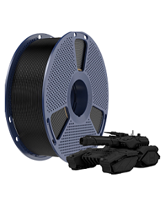 Filamento SUNLU PLA Classico Preto 1.75mm 1KG