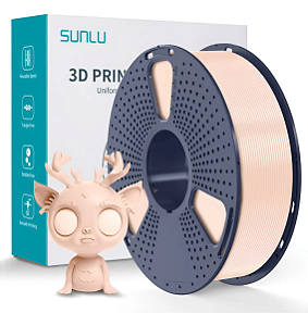 Filamento Sunlu PLA Bege 1.75mm 1KG