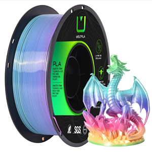 Filamento PLA Multfila Rainbow Candy Colors 1.75mm 1kg
