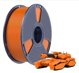 Filamento Sunlu PLA Laranja 1.75mm 1KG