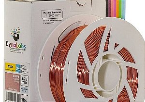 Filamento PLA SILK DynaLabs 1.75mm 1Kg Cobre