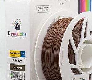 Filamento PLA Boutique DynaLabs 1.75mm 1Kg Chocolate