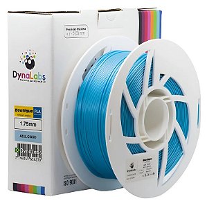Filamento PLA Boutique DynaLabs 1.75mm 1Kg Azul Ciano