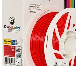 Filamento PLA Boutique DynaLabs 1.75mm 1Kg Rubi