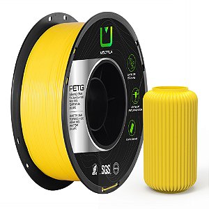 Filamento PETG Multfila 1.75mm 1KG Amarelo